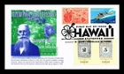US COVER HAWAII STATEHOOD 50TH ANNIVERSARY FDC COMBO PANDA CACHET
