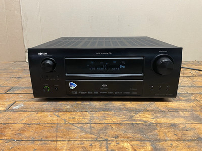 Denon AVR-3808CI 7.1 AV Receiver 130W/ch HDMI Powers On For Parts Repair