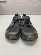 On Cloud Running Shoes Youth Size 3 Black Mesh Strap Athletic Sneakers Comfort