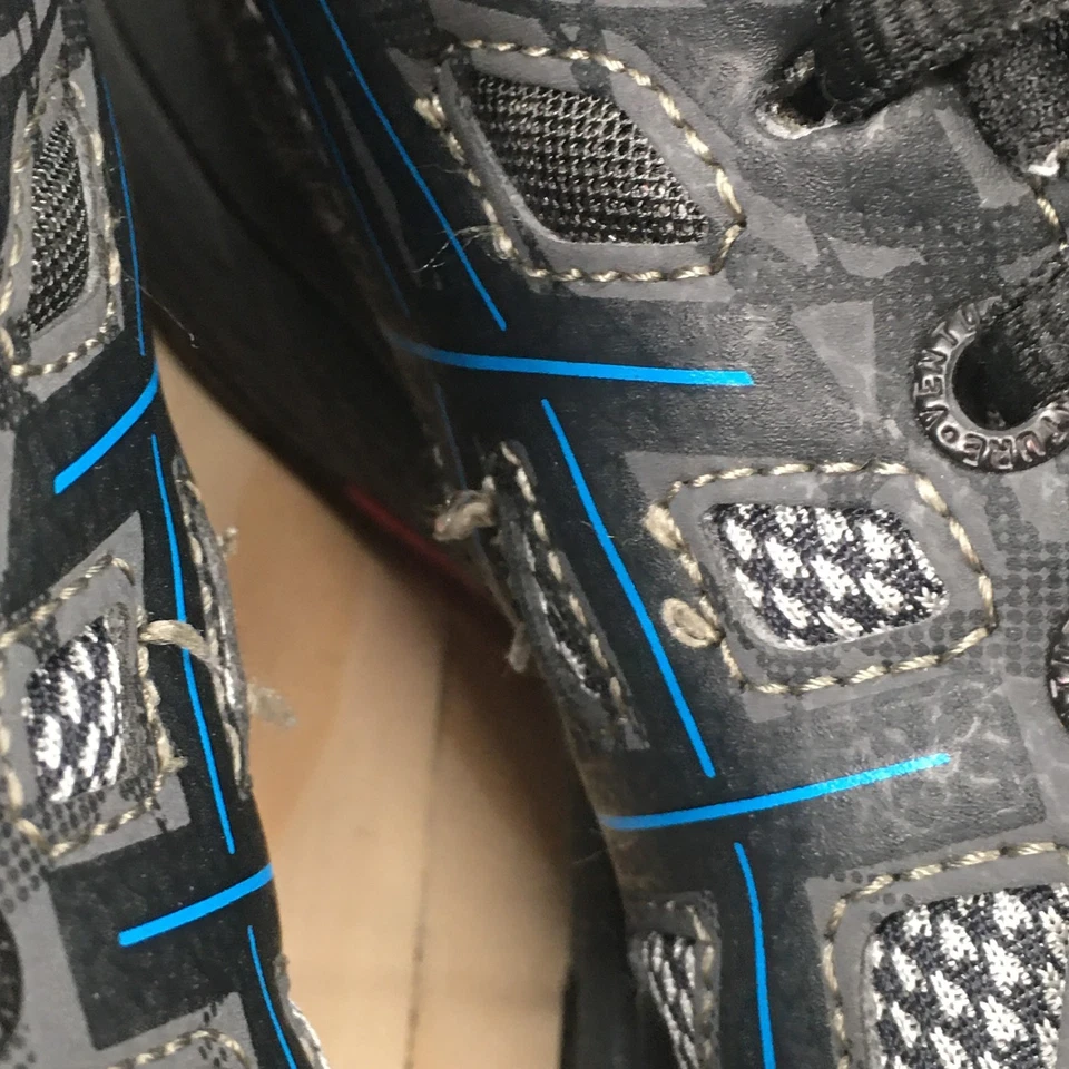 Asics Zapatos Mujer 8.5 Gel Venture 6 Tenis Gris Con Cordones Punta Redonda Deportivos T7G6Q Foto 4 de 4