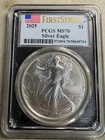 2025 American Silver Eagle PCGS MS70 First Strike (A)