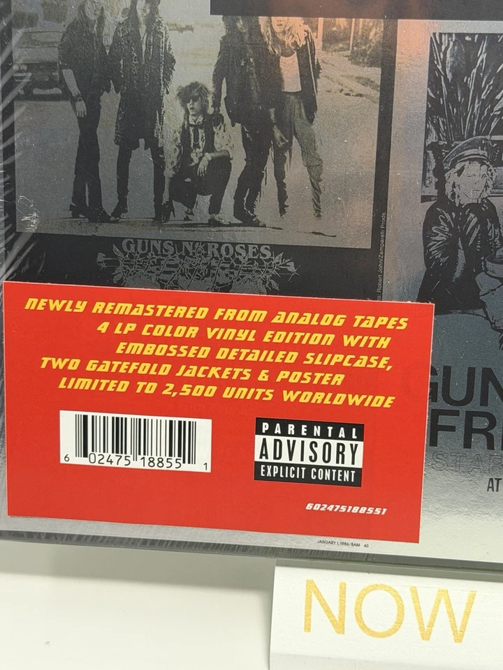 Guns N' Roses Live Era '87 - '93 4LP Premium Edition #/2500 Foto 2 de 3