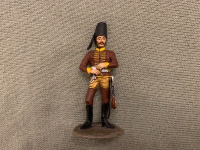 German Artilleryman, Preußen 1745, Husar, Zinn, echte 54mm Rose Miniatures