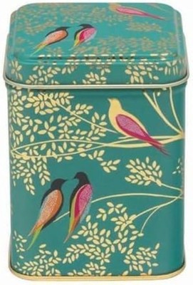 Sara Miller Birds Storage Jar, Square, Green