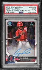 2018 Bowman Draft Chrome Pick Jordyn Adams #CDA-JA PSA 9 MINT Auto 5g3