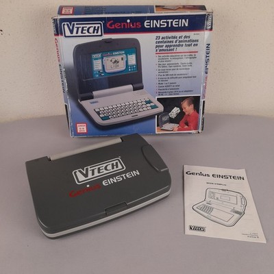 vtech genius einstein pädagogischer computer 1994 komplett mit box