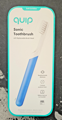 #ad #ad Quip Sonic Toothbrush for Adults Timed Electric Toothbrush $28.97