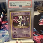 Pokemon Japanese Mewtwo No. 150 Vending Series 3 PSA 8 NM-MT