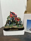 New ListingCivil War Confederate Army Scene Porcelain Collectible Y2K VTG Figurine 3D Art