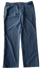 Lululemon ABC Pants Men 38x33 Classic-Fit Pant Blue Warpstreme Stretch Chino