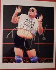 The Blue Meanie Autographed 8x10 Photo WWE, WWF, ECW Wrestling