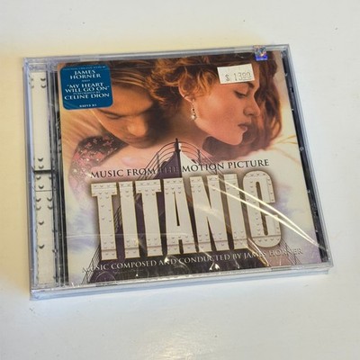 Vtg Titanic Soundtrack CD NEW Sealed 1997 James Horner Celine Dion Deadstock