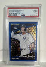 2022 Topps Update Series - Topps Black Gold Aaron Judge #BG-18 Blue