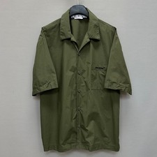 Off White Embroidered Logo Cotton Shirt 110 144732833