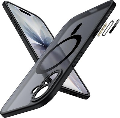 JETech Magnetische Hülle für iPhone 17 6,3 Zoll Kompatibel mit MagSafe, Stoßfest