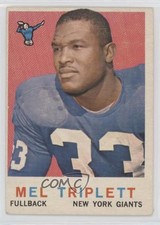 1959 Topps Mel Triplett #160 0k3a