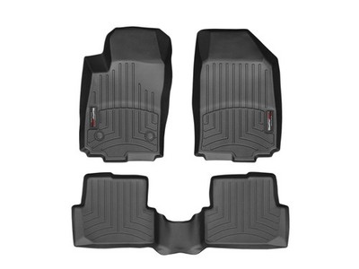 WeatherTech FloorLiner for 2012-2020 Chevrolet Sonic - 1st & 2nd Row, Black