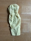 Vintage Barbie Orange Blossom Dress Yellow #987 1960 Mattel 11in Doll Clothes