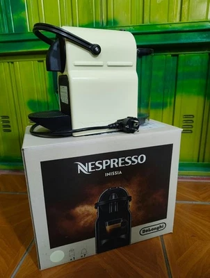 DeLonghi INISSIA EN80.CW Macchina Caffè capsule Nespresso Bianco Crema EXPO