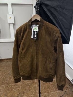 Schott N.Y.C. スエード ボンバージャケット 40 🇺🇸 NEW❗️Schott NYC Suede Leather Bomber Jacket Rust Rare Retro