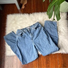 90s Vintage Straight Leg Jeans Light Wash Jeans
