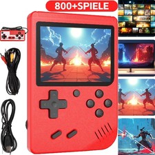 3'' Retro Spielkonsole mit 800 Klassischen Spielen Mini Game Konsole für Kinder