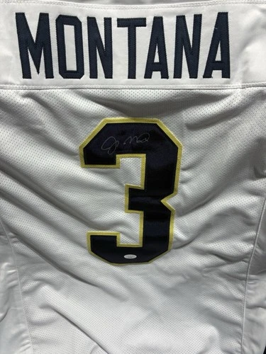 Joe Montana Signed Notre Dame Fighting Irish Autographed Football Jersey