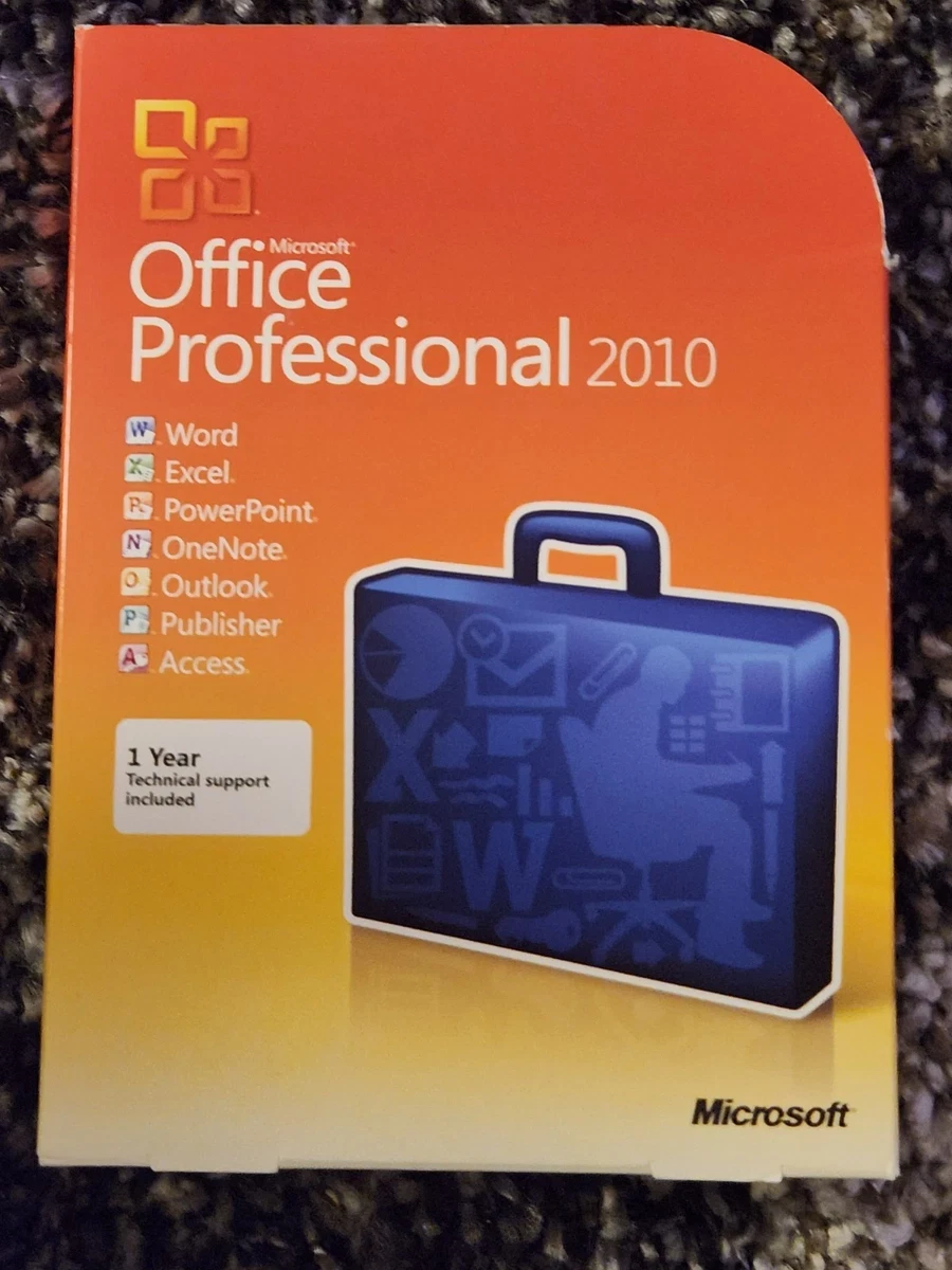 Microsoft Office 2010 Professional Softeware for sale | eBay
