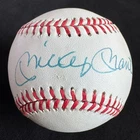 Mickey Mantle Signed Autographed American League Baseball Ball JSA LOA Yankees