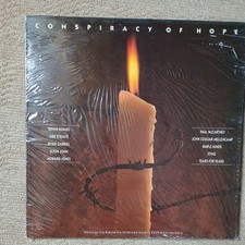 CONSPIRACY OF HOPE - Amnesty DIRE STRAITS SIMPLE MINDS ELTON JOHN Sting LP 1986