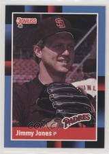 1988 Donruss Jimmy Jones (Solid Blue Upper Right Corner) #141 09o4