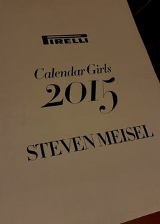 Original Rare Collectible Pirelli Calendar 2015