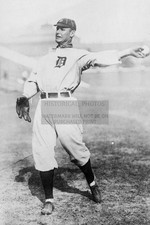 SAM CRAWFORD DETROIT TIGERS BASEBALL PLAYER 1909 PORTRAIT 4X6 POSTCARD PHOTO