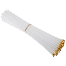 120 Pcs Flag Sticks Flagpoles Retractable Handheld for Party Festive