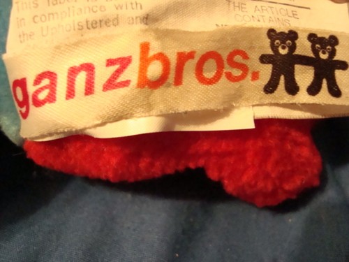 Papa Smurf small Vintage Plush Peyo 1981 Ganzbros 6.5" - Bild 7 von 7