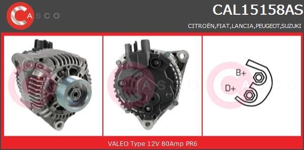 Alternateur pour résoudre les problèmes de démarrage sur Citroën ZX