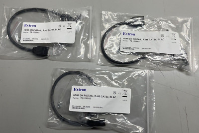 Extron 70-1220-02 AAP AV Connectivity Modules - HDMI 10'' RJ45 Cat5e - Lot of 3