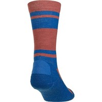 Fits Light Striped Hiker Crew Sock, Marsala/classic Blue, Small (men's Shoe 3.5- Fits Light Striped Hiker Crew Sock, Marsala/classic Blue, Small (men's Shoe 3.5-