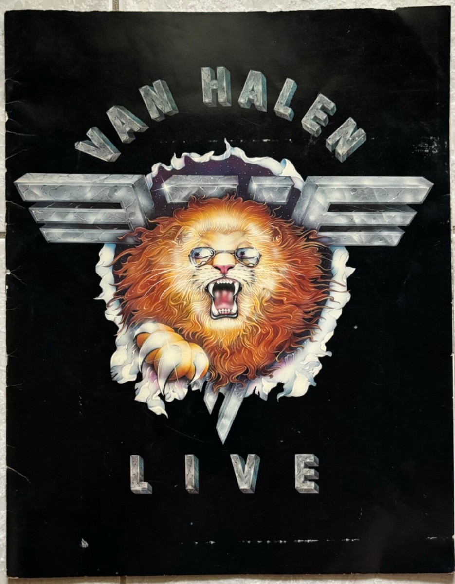 Van Halen Live Tour Program - Hide Your sheep - 1982 - 11'x14