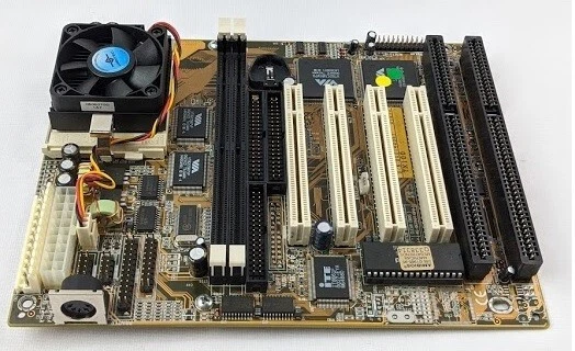 Ibase TX100 CPU Board with socket, 4 ISA Expansion Bus Interface, 2 memory slots - Image 2 of 2