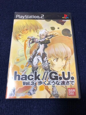 PS2 .hack G.U. Vol. 3: Aruku Youna Hayasa de .hack G.U. Vol.3 PS2