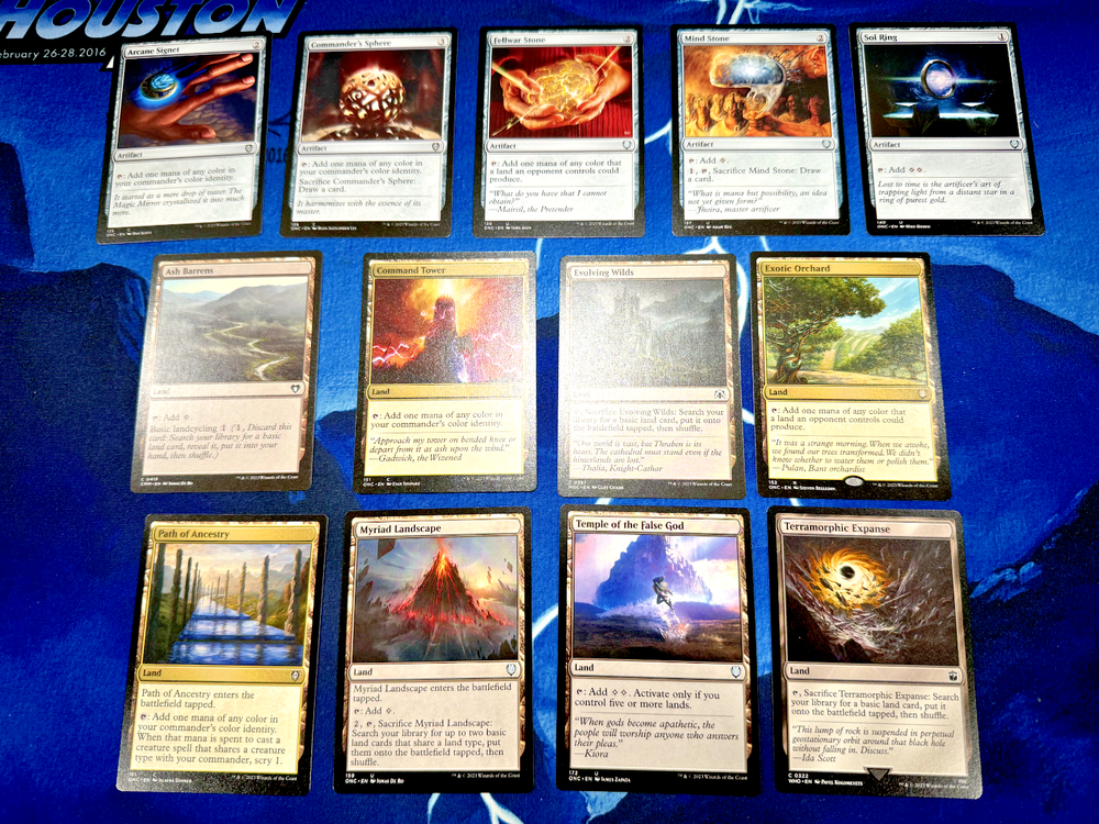 MTG Commander Starter Pack with EDH Staples and Mana Rocks  