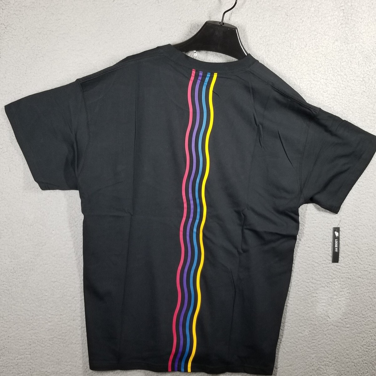 Nike x Pigalle T-Shirt Men Large Streetwear Black Loose fit