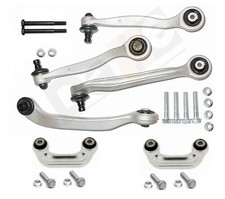 4xQUERLENKER OBEN+STABILISATOR AUDI A6 C6 4F+AVANT A8 D3 4E VORNE MIT SCHRAUBEN