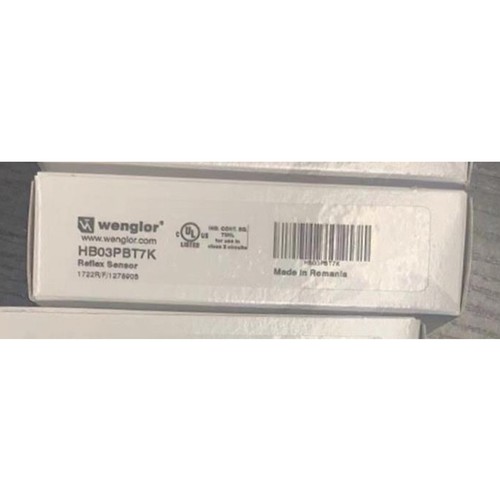Nuevo sensor Wenglor Reflex HB03PBT7K de 1 pieza envío gratuito #QW - Imagen 2 de 2
