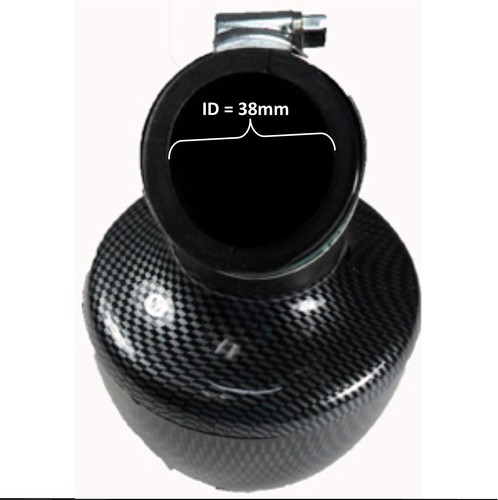 Amigo Avenza 50,Beemer-50,50cc Scooter High Performance Air Filter - Picture 3 of 3