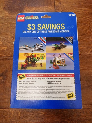 Lego Classic Town Set 1720 Cactus Canyon Value Pack New Complete Sealed! - 第 3/4 張圖片