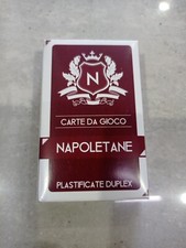 Carte Napoletane Plastificate Scopa Briscola Gioco Da Tavola 40 carte