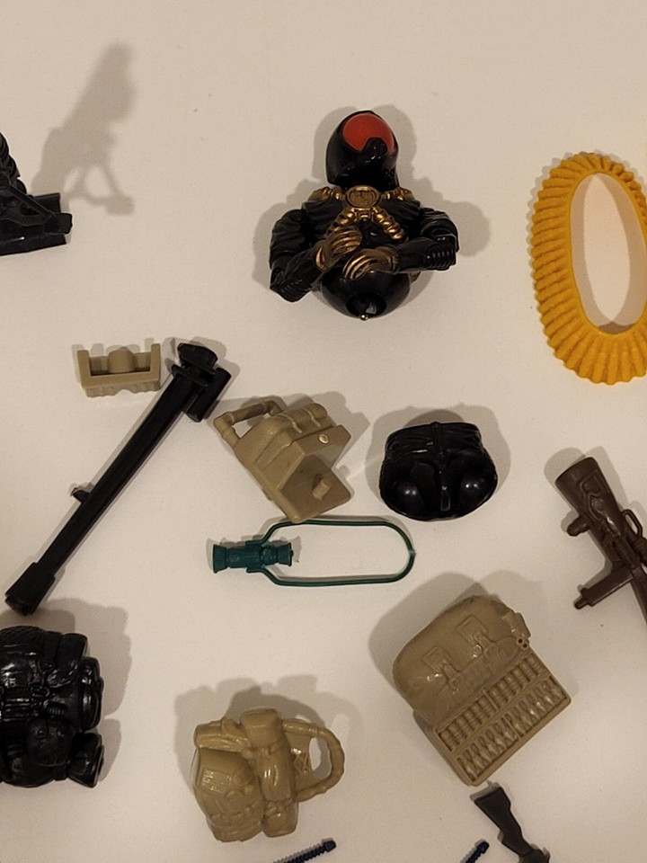 Vintage Lot 80s GI Joe Toy Parts Weapons Accessories Missiles FREE