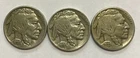 1935 & 1936 & 1937 BUFFALO NICKELS  **SEE PICTURES** NICE COIN -UP FOR BIDS #107